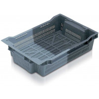 Ventilated stackable plastic crate Allibert - 11020