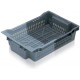 Bac Allibert ajouré 11020 - gris foncé/clair - 600 x 400 x 117 mm