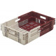 Ventilated stackable plastic crate Allibert - 13A17