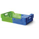 Bac Allibert 13A24 - bleu/vert - 600 x 400 x 153 mm