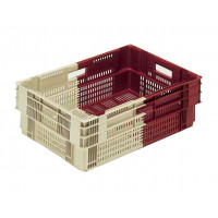 Ventilated stackable plastic crate Allibert - 13036
