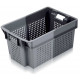 Ventilated stackable plastic crate Allibert - 11052