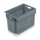 Ventilated stackable plastic crate Allibert - 11066
