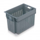 Bac Allibert ajouré 11066 - gris - 600 x 400 x 400 mm