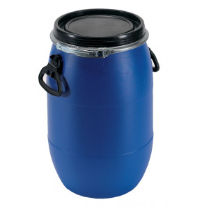 Plastic drums with screw cap