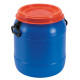 Drums with push-button cover - 50L - H500 mm