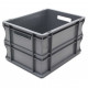 Gray Eurobox  - Solid euro Container - 400x300xH220