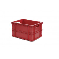 Bac Eurobox plein - 400x300xH220 - rouge