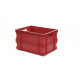 Euro stacking containers red - EUROBOX - 400x300xH220 mm