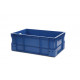 Euro stacking containers blue - EUROBOX - 600x400xH220 mm