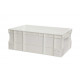 Euro stacking containers white - EUROBOX - 600x400xH220 mm