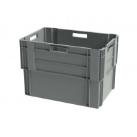 Stack and nest bin - 600x400xH420 - grey