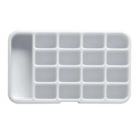Vacuum forming insert - 15 compartments - 185x108xH29 mm 