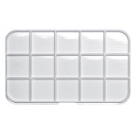 Vacuum forming insert – 15 compartments - 185x111xH11 mm