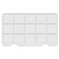 Vacuum forming insert – 15 compartments - 195x166xH21 mm