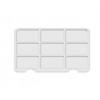 Vacuum forming insert – 6 compartments - 296x164xH39 mm
