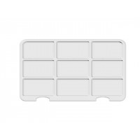 Vacuum forming insert – 6 compartments - 296x164xH39 mm