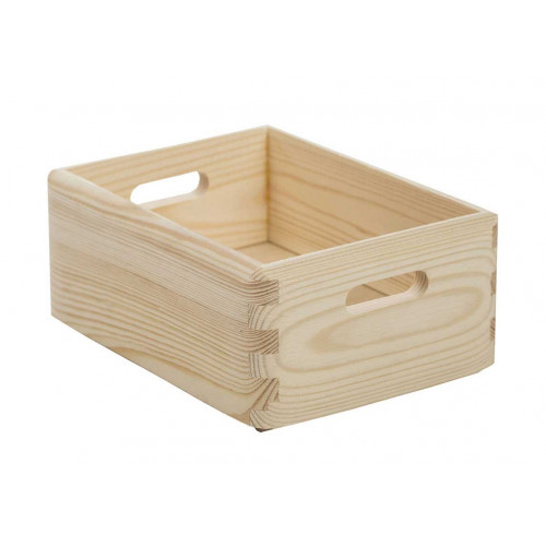 Caisse de rangement en bois