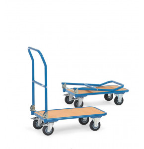 Chariot pliable - 815 x 470 x H930 mm - charge 250 kg