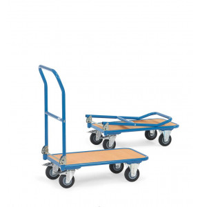 Trolley with folding handle - 995 x 620 x H965 mm