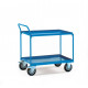 Chariot 2 plateaux - 850 x 500 mm - charge 400 kg