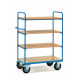 High trolley with 4 trays - 850 x 500 mm - load 600 kg