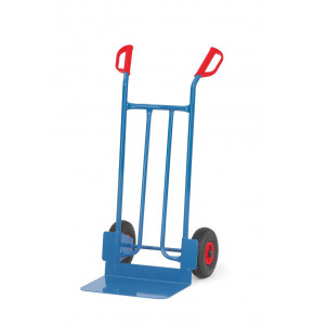 Sack truck - Tubular steel frame - Pneumatic Wheel