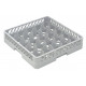 Grey wash rack - 25 compartment base