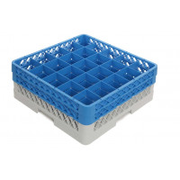 Washing rack 25 glasses - Height 15,5 cm