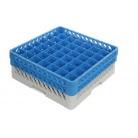 Dishwasher glass rack with 49 compartments - Height 15,5 cm