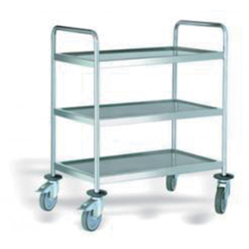 Monobloc stainless steel cart