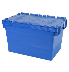Attached crocodile lid container 