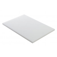 Planche PEHD 500 blanc- sur mesure - EP.3cm le M2