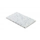 PEHD 500 BOARD - WHITE/BLACK MARBLE GN 2/1 - 65X53X2CM