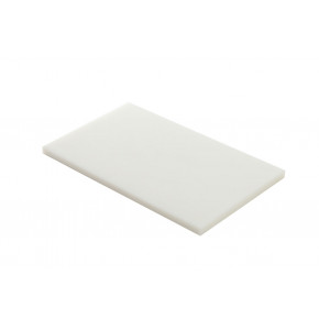 Planche PEHD 500 - blanc - 50X30X2 cm