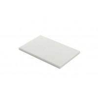 Planche PEHD 500 blanc GN1/2 32.5X26.5X2 cm