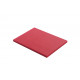 HDPE 500 board- red- 40X30X2 cm