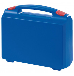 Mallette K2002 bleue - fermoir rouge