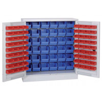 Cabinet with 120 bins