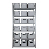 Shelving kit for Europe containers