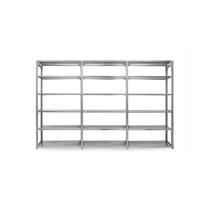 Shelving kit - 3 columns, 6 shelves