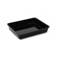 PLEXIGLASS dish1/2 - 325X265X50mm - black