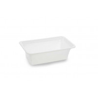 PLEXIGLASS dish GN 1/4 - 265X162X80mm- white