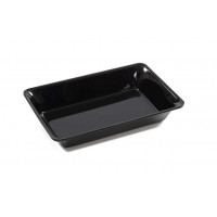 PLEXIGLASS dish GN 1/5 - 265X200X17mm - black