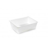 PLEXIGLASS dish GN 1/5 - 265X200X80mm - white