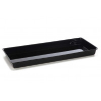 PLEXIGLASS dish GN 2/5 - 530X210X40mm - black