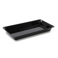 Plat PLEXI.GN 3/4 - 487X265X50mm - noir 