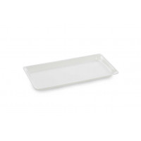 PLEXI dish . B04 - 290X150X17mm - white