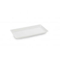 Plat PLEXI.  B27 - 300X160X17mm - blanc