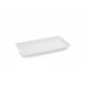 Plat PLEXI.  B27 - 300X160X17mm - blanc